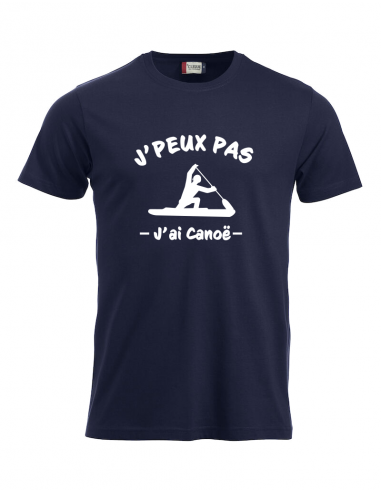 Tee-shirt J'PEUX PAS J'AI CANOË